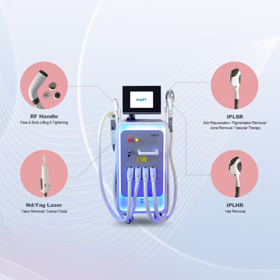 2022 Ice Cool Professional Facial Rejuvenation Beauty 3 in 1 Elight Opt Machine Portable Laser IPL Hair Removal Device