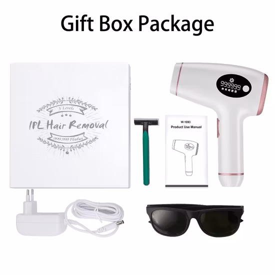 최고 등급: 얼굴 털용 홈 IPL 레이저 제모, IPL 광자 제모