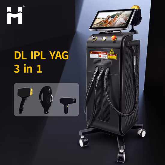 IPL Elight 레이저 머리 및 문신 제거 미용 장치 다기능 피부 광자 회춘 여드름 색소 침착 제거제